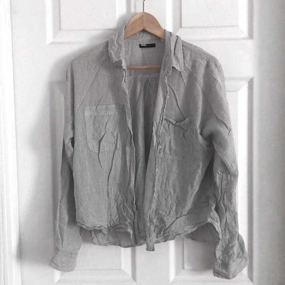 Urban Outfitters blue blouse